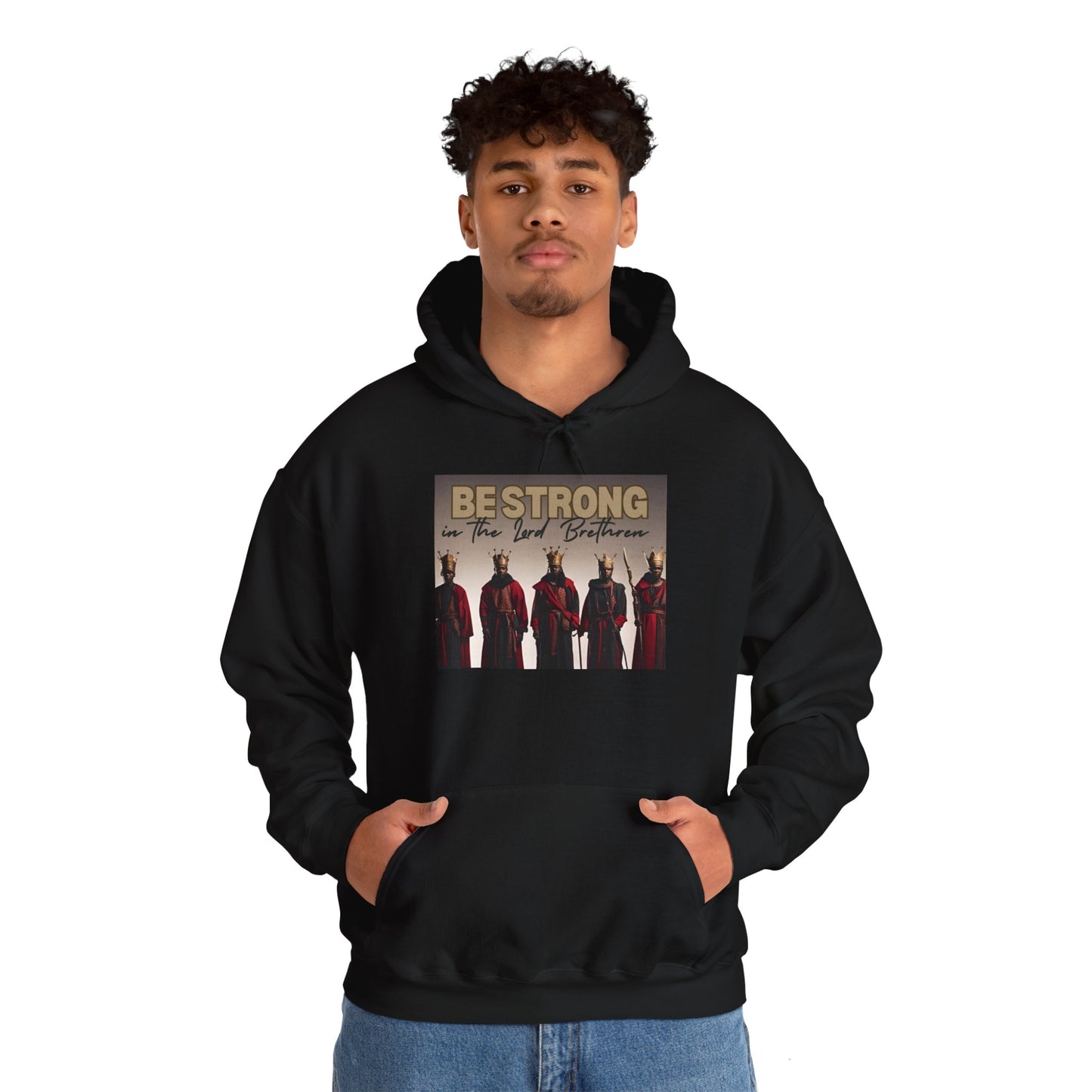 Be Strong Unisex Heavy Blend™ Hooded Sweatshirt