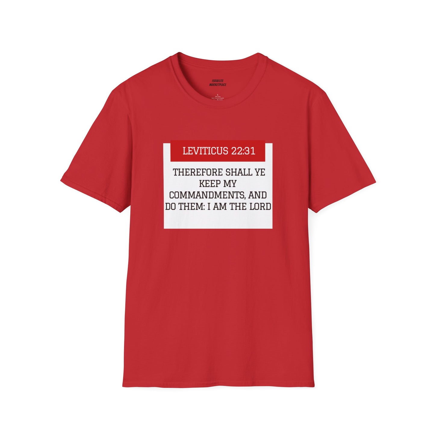 Unisex Leviticus 22:31 Tee