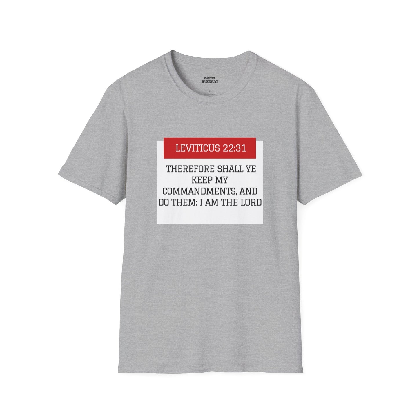 Unisex Leviticus 22:31 Tee