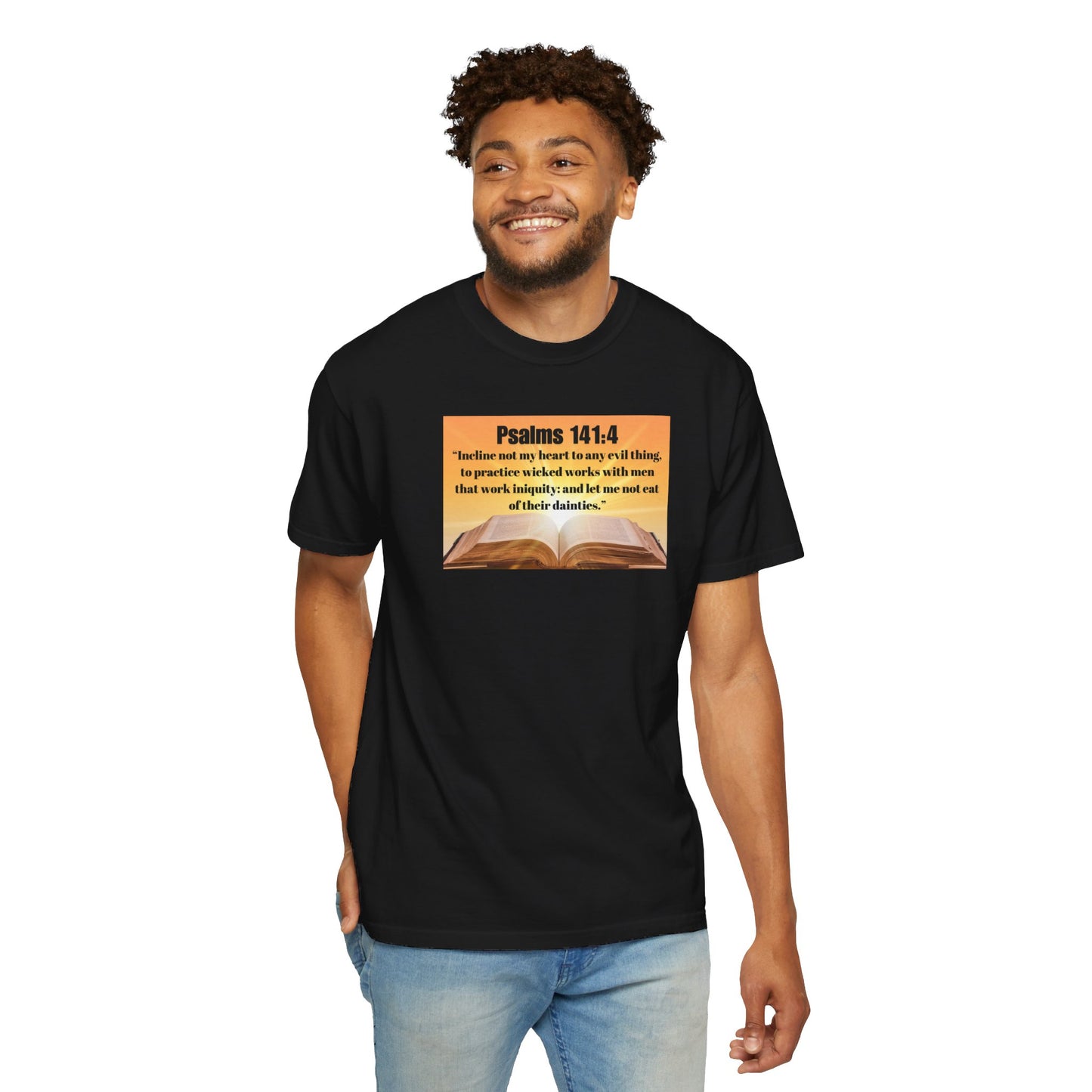Psalms 141:4 Unisex T-shirt