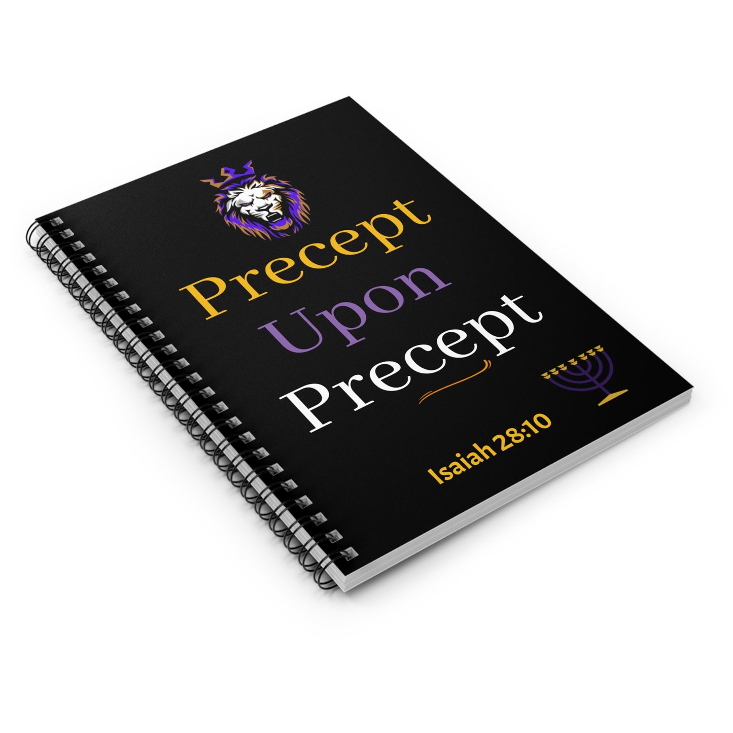 Precept Spiral Notebook - Ruled Line