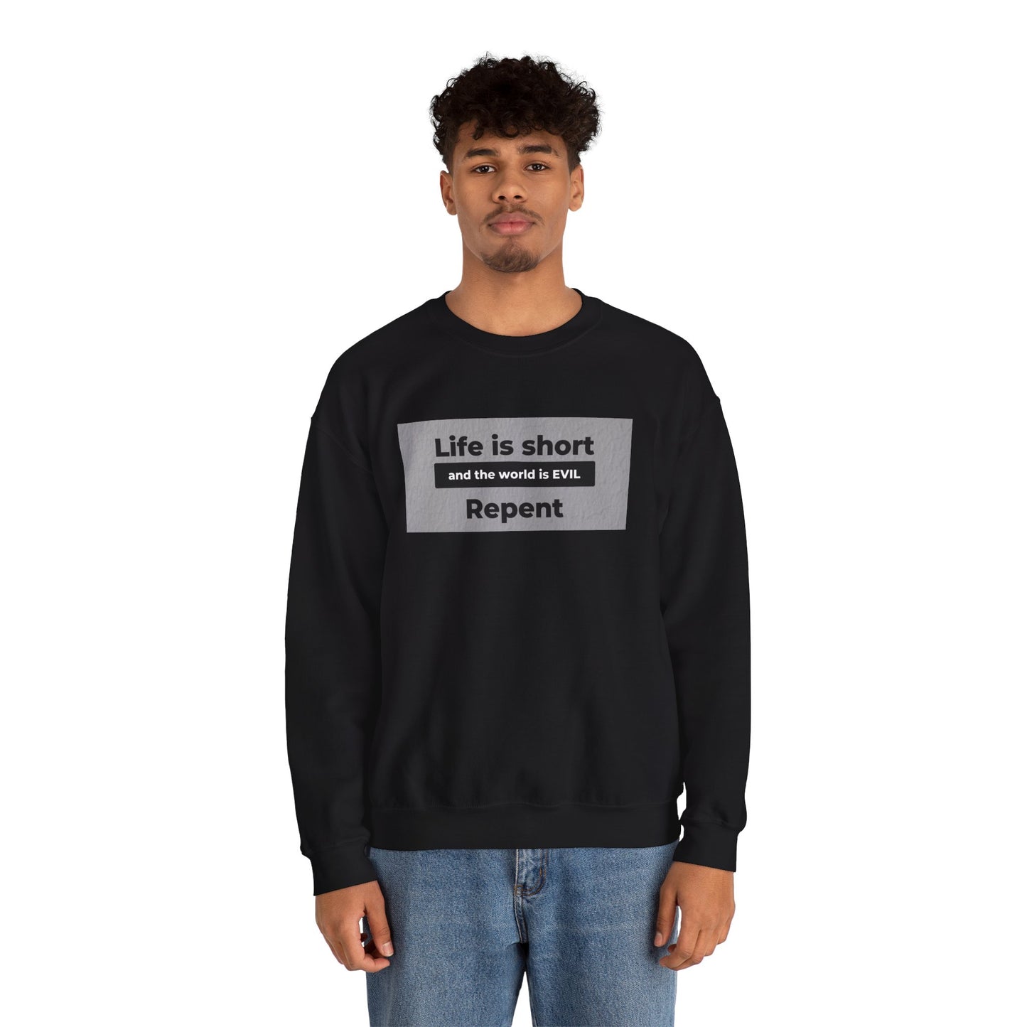 Life is Short Crewneck Sweatshirt - Unisex