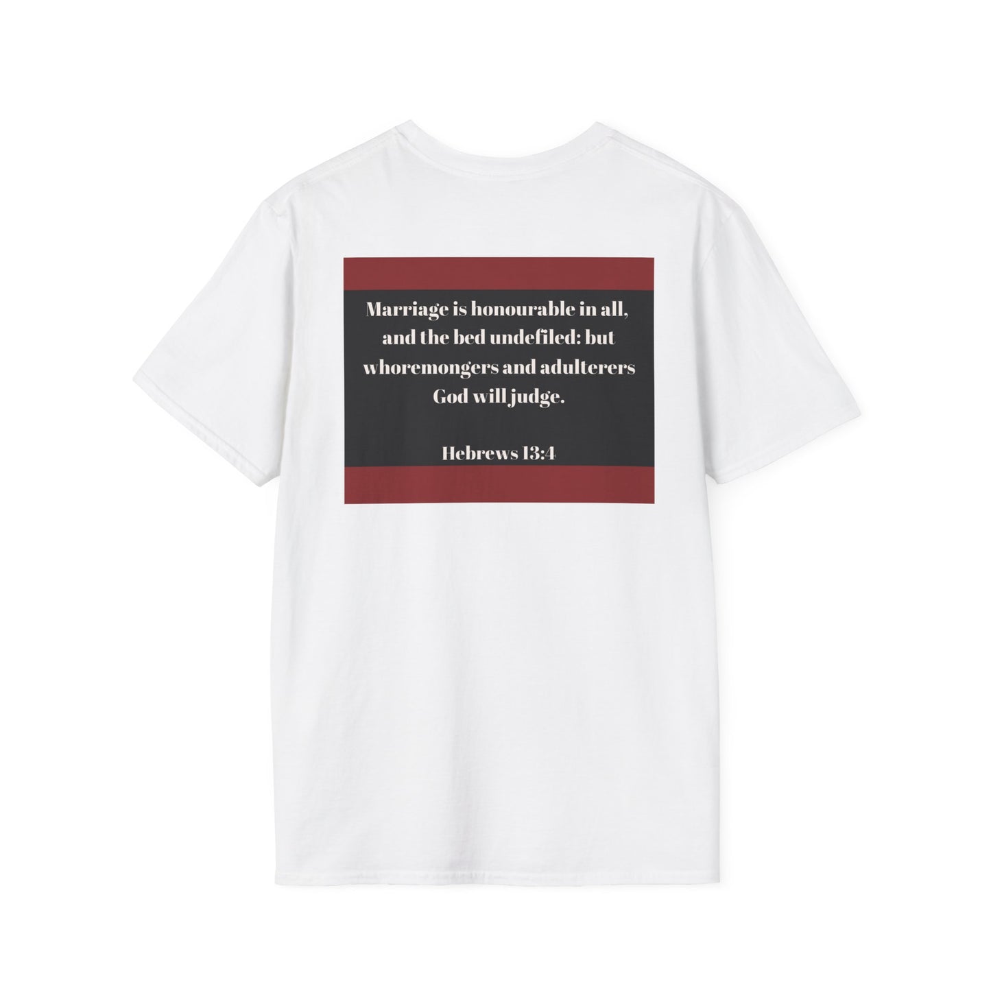 Marriage is Honorable Unisex Softstyle Tee
