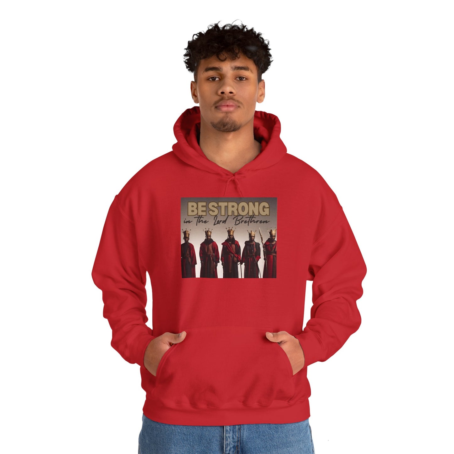 Be Strong Unisex Heavy Blend™ Hooded Sweatshirt