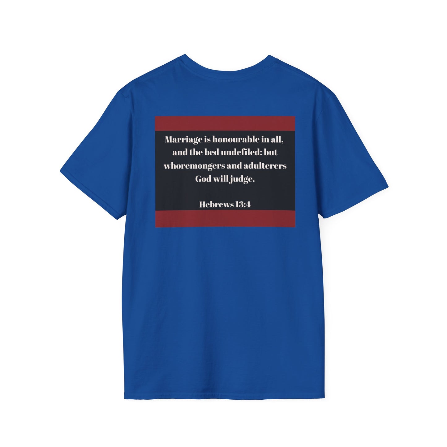 Marriage is Honorable Unisex Softstyle Tee