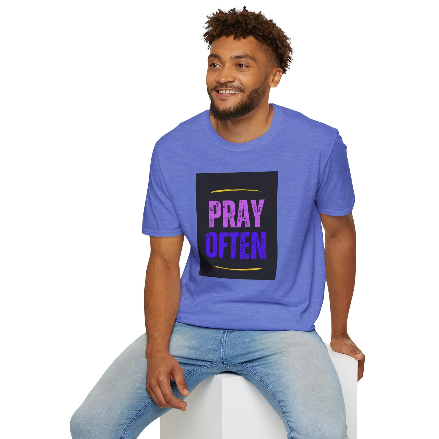 Pray Often Unisex Softstyle Tee