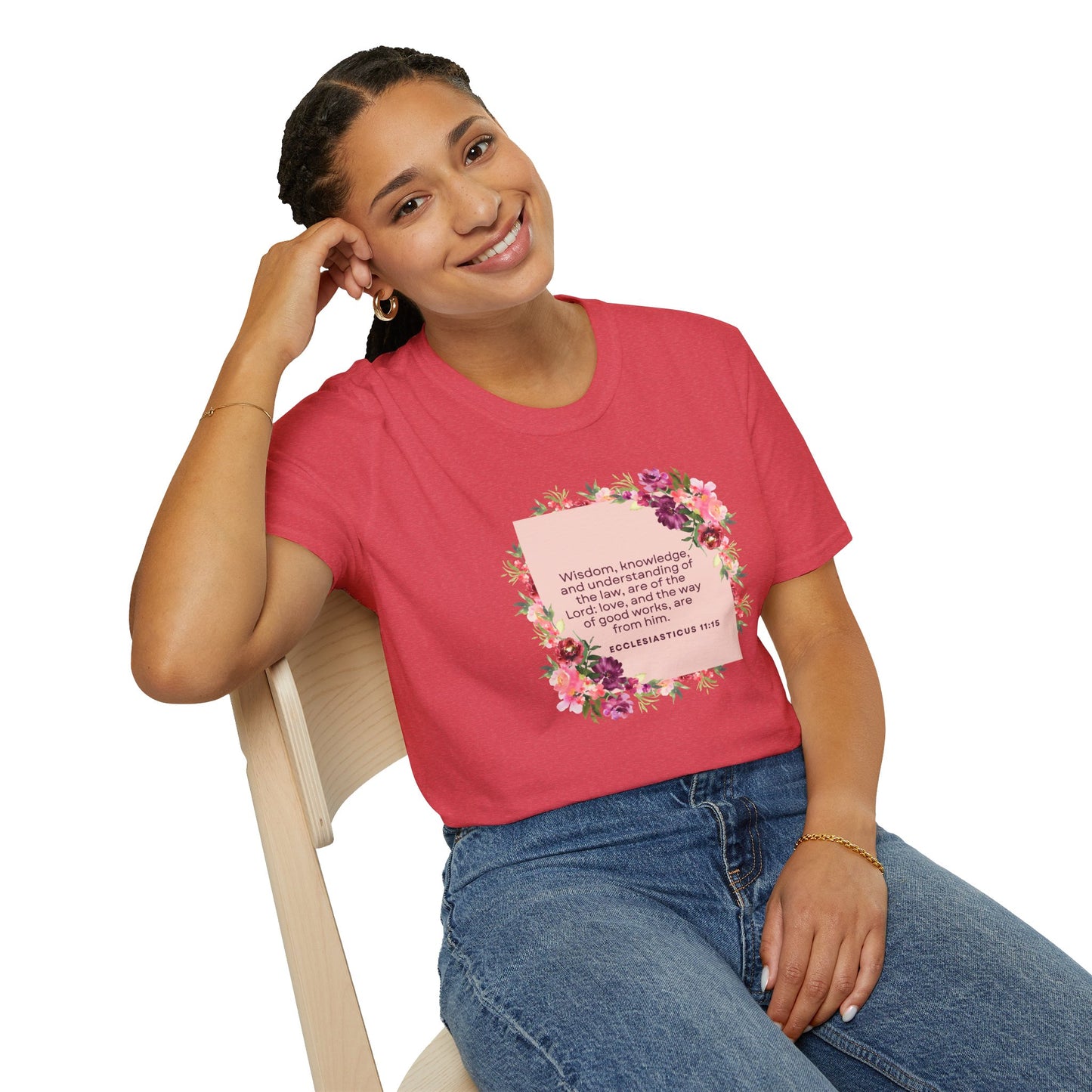 Ecclesiasticus 11:15 Womens Softstyle T-Shirt