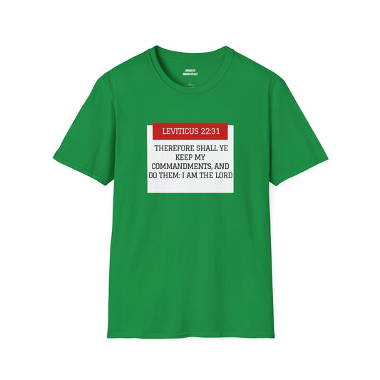 Unisex Leviticus 22:31 Tee