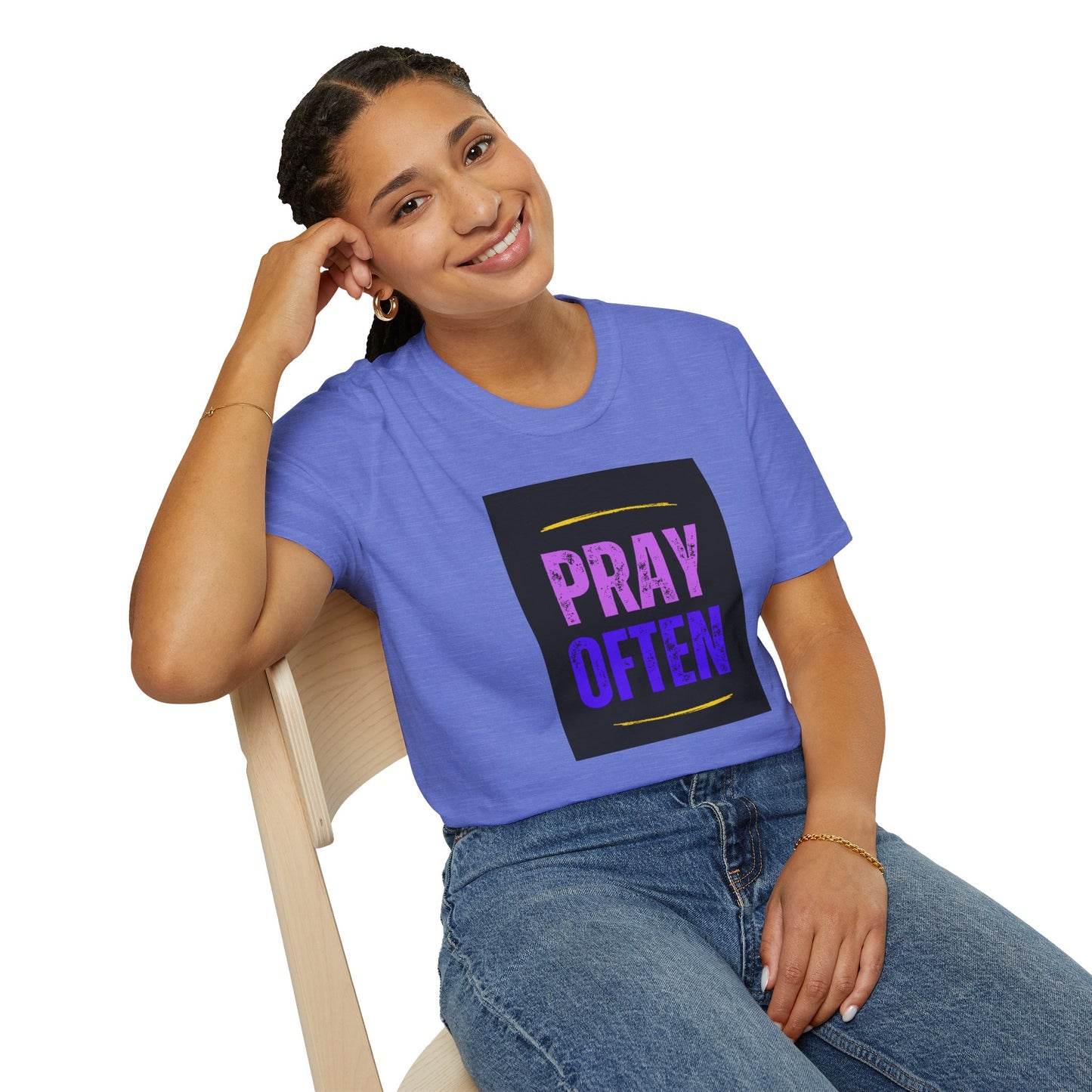 Pray Often Unisex Softstyle Tee