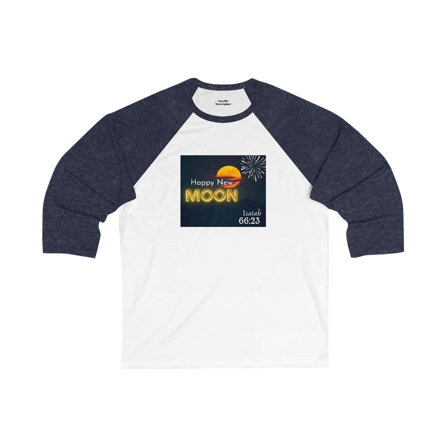 Unisex 3\4 Sleeve Baseball Tee