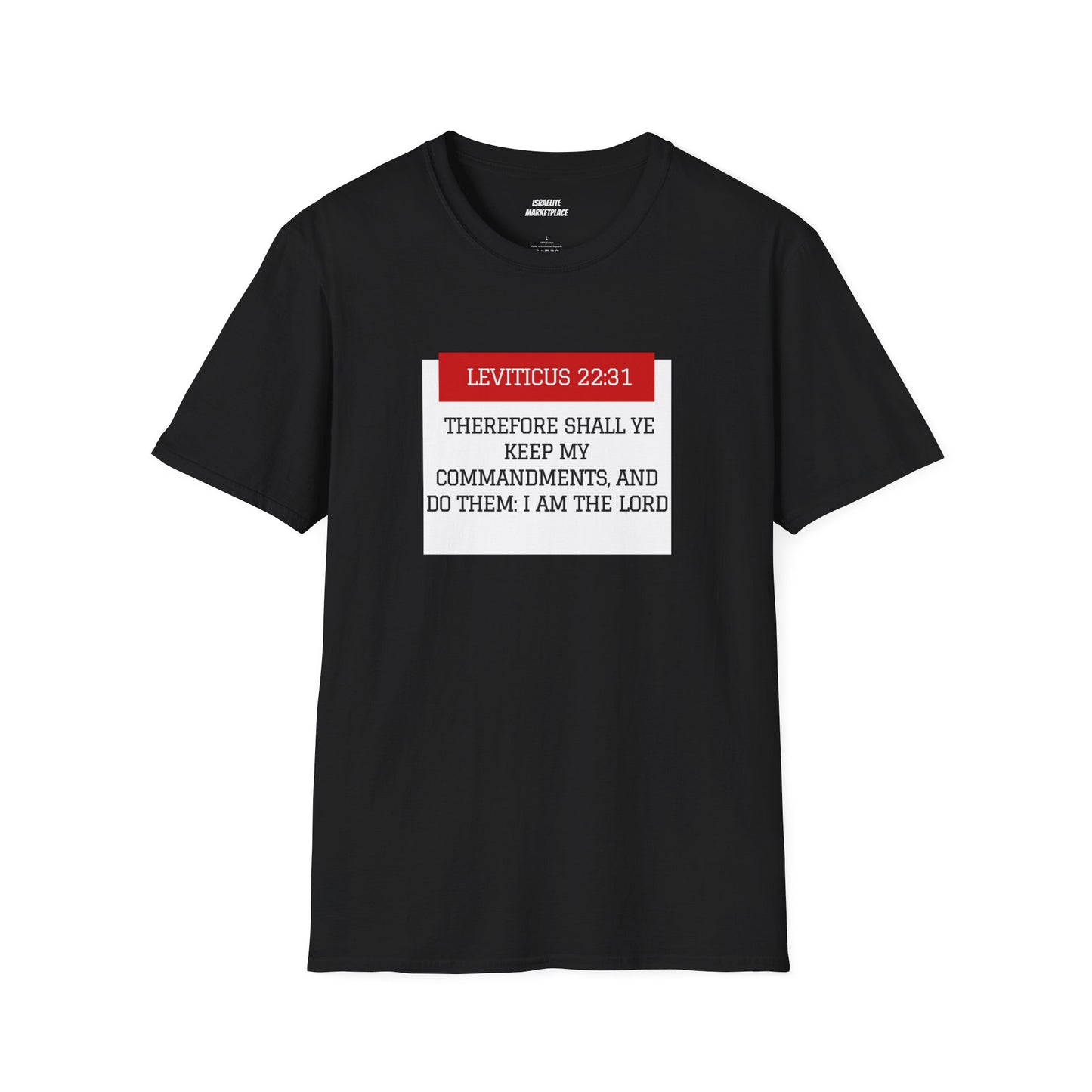 Unisex Leviticus 22:31 Tee