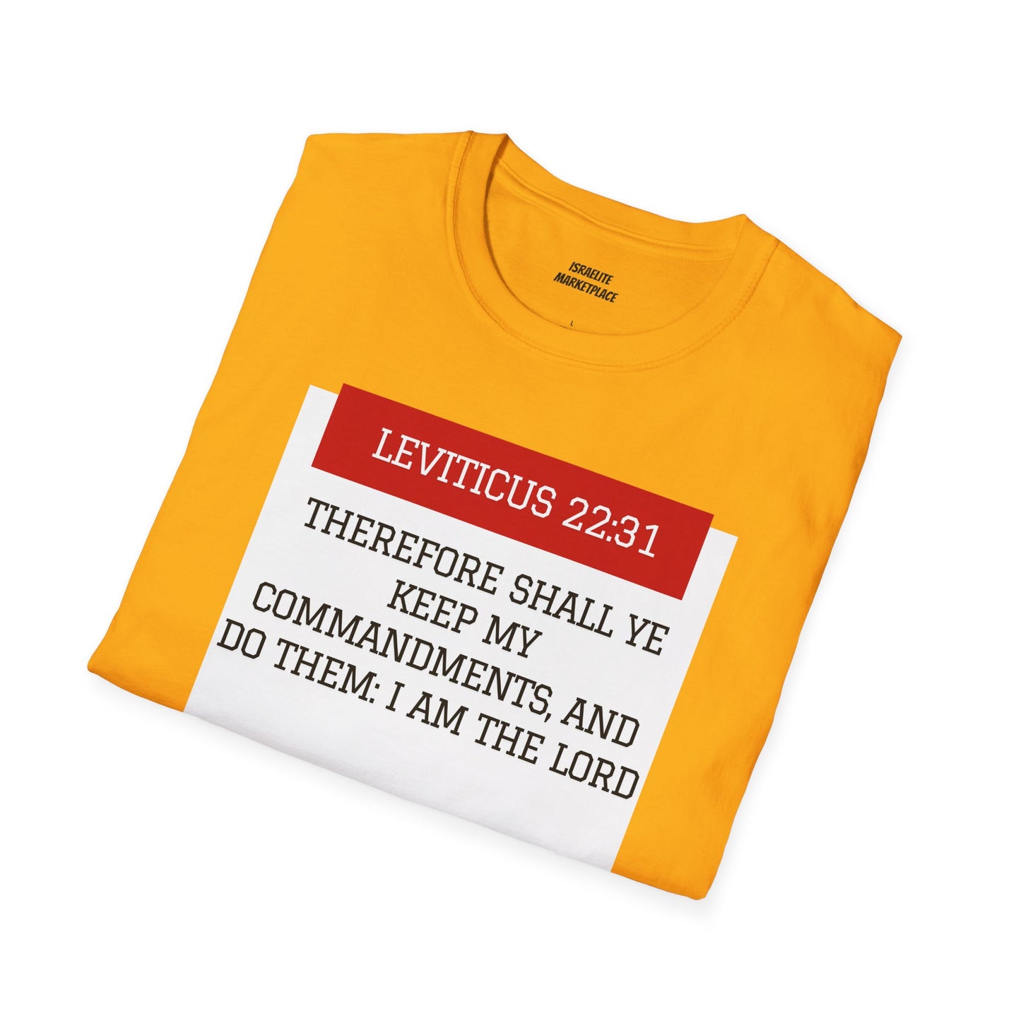 Unisex Leviticus 22:31 Tee