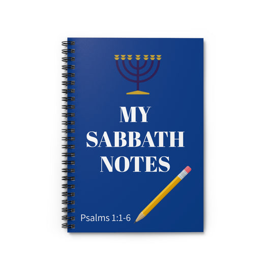 Sabbath Notebook - Ruled Line
