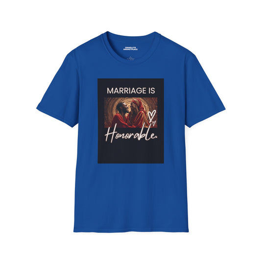 Marriage is Honorable Unisex Softstyle Tee