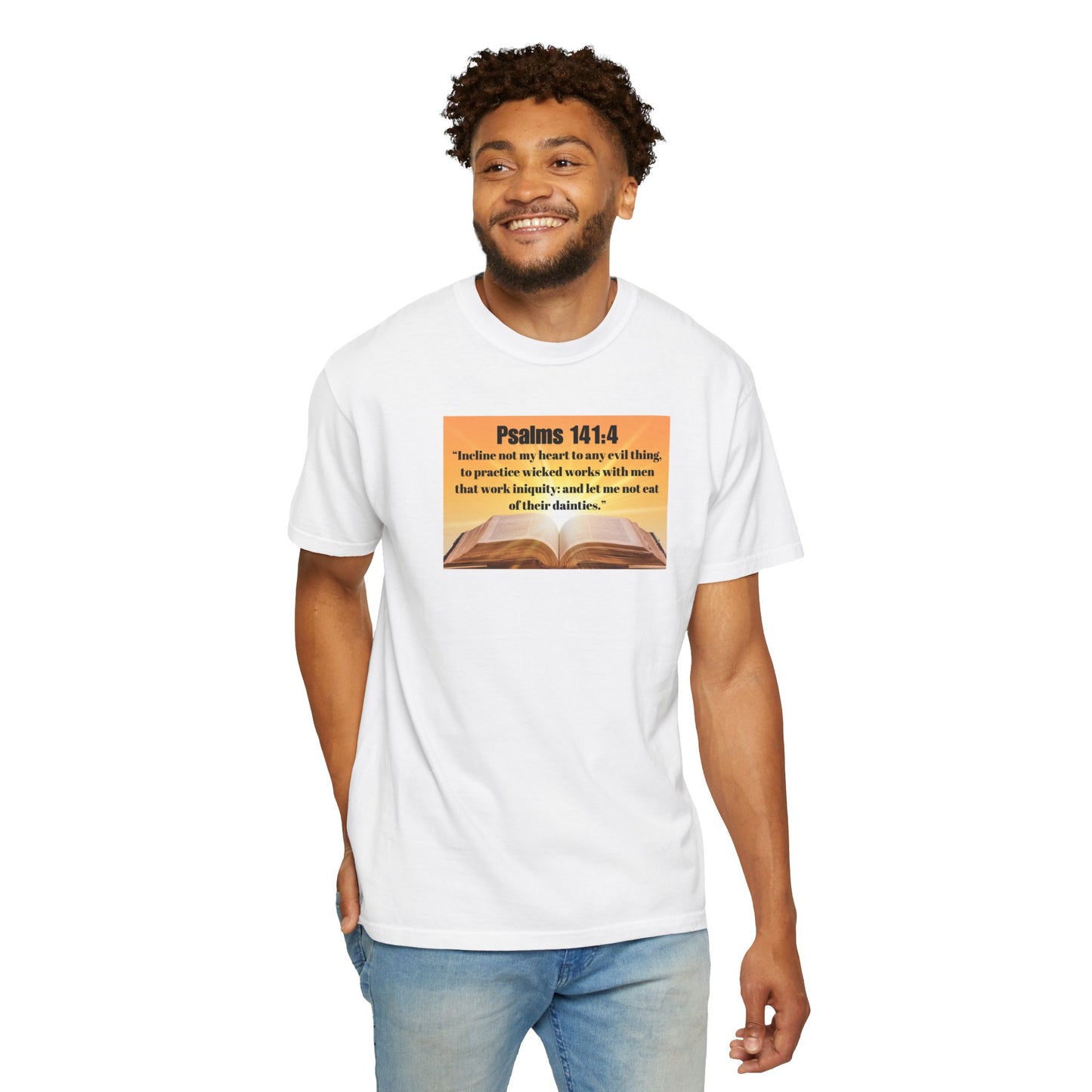 Psalms 141:4 Unisex T-shirt
