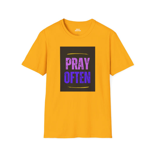Pray Often Unisex Softstyle Tee