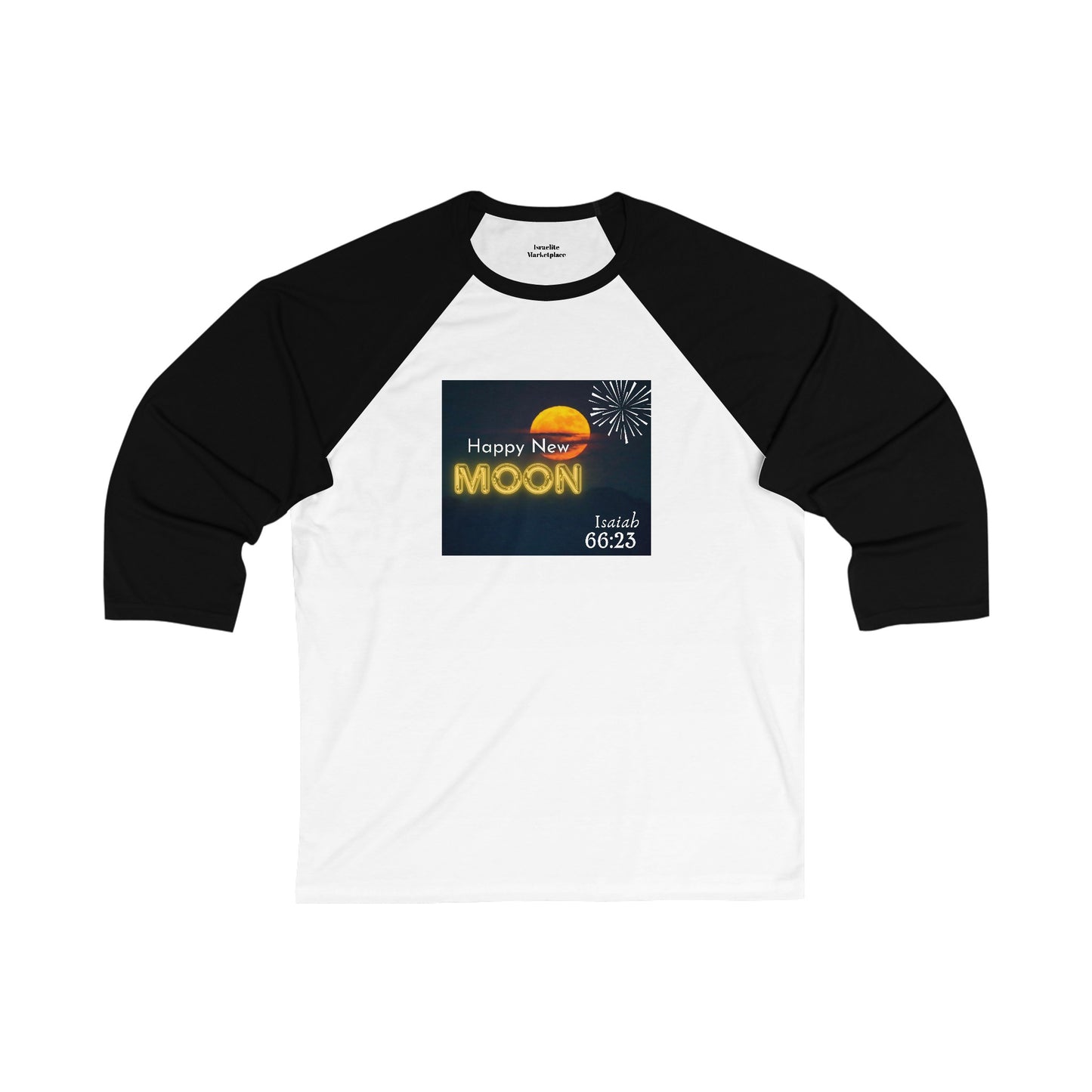 Unisex 3\4 Sleeve Baseball Tee