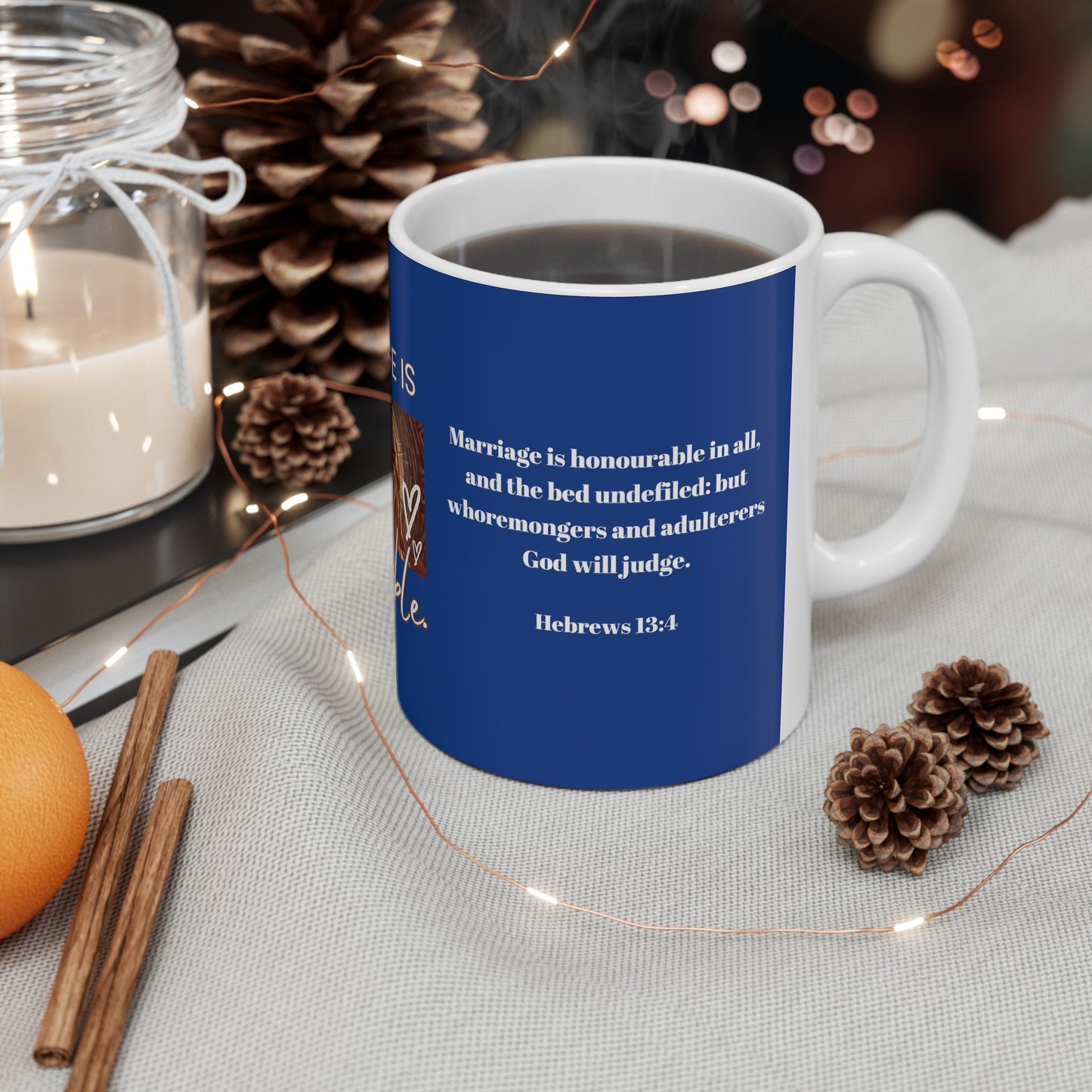 Honorable Marriage Ceramic Mug, (11oz, 15oz)