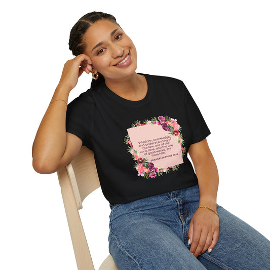 Ecclesiasticus 11:15 Womens Softstyle T-Shirt
