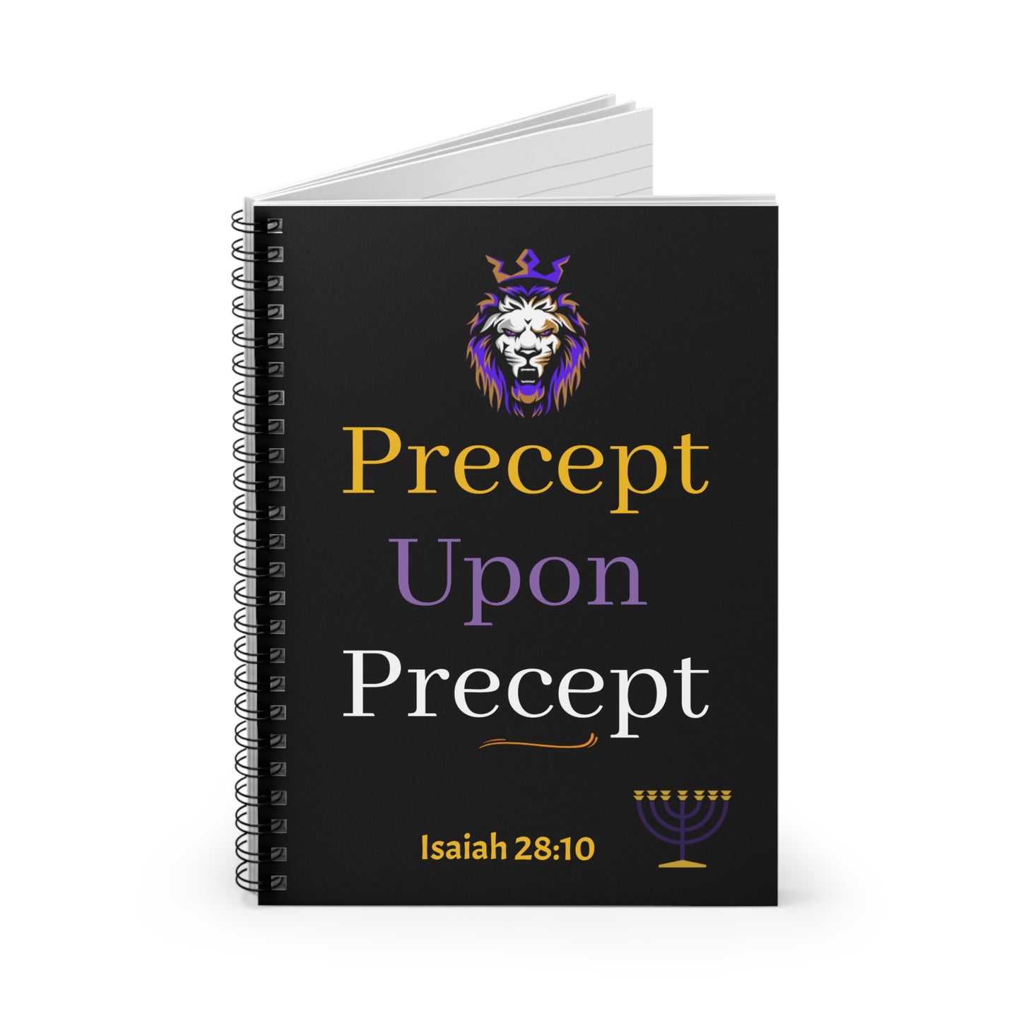 Precept Spiral Notebook - Ruled Line