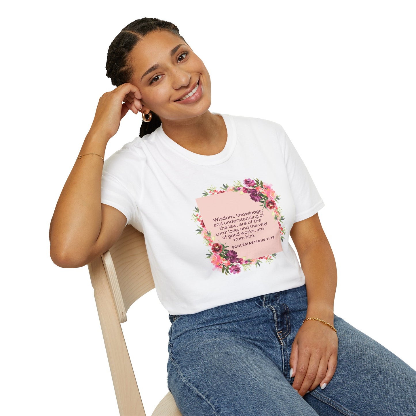 Ecclesiasticus 11:15 Womens Softstyle T-Shirt